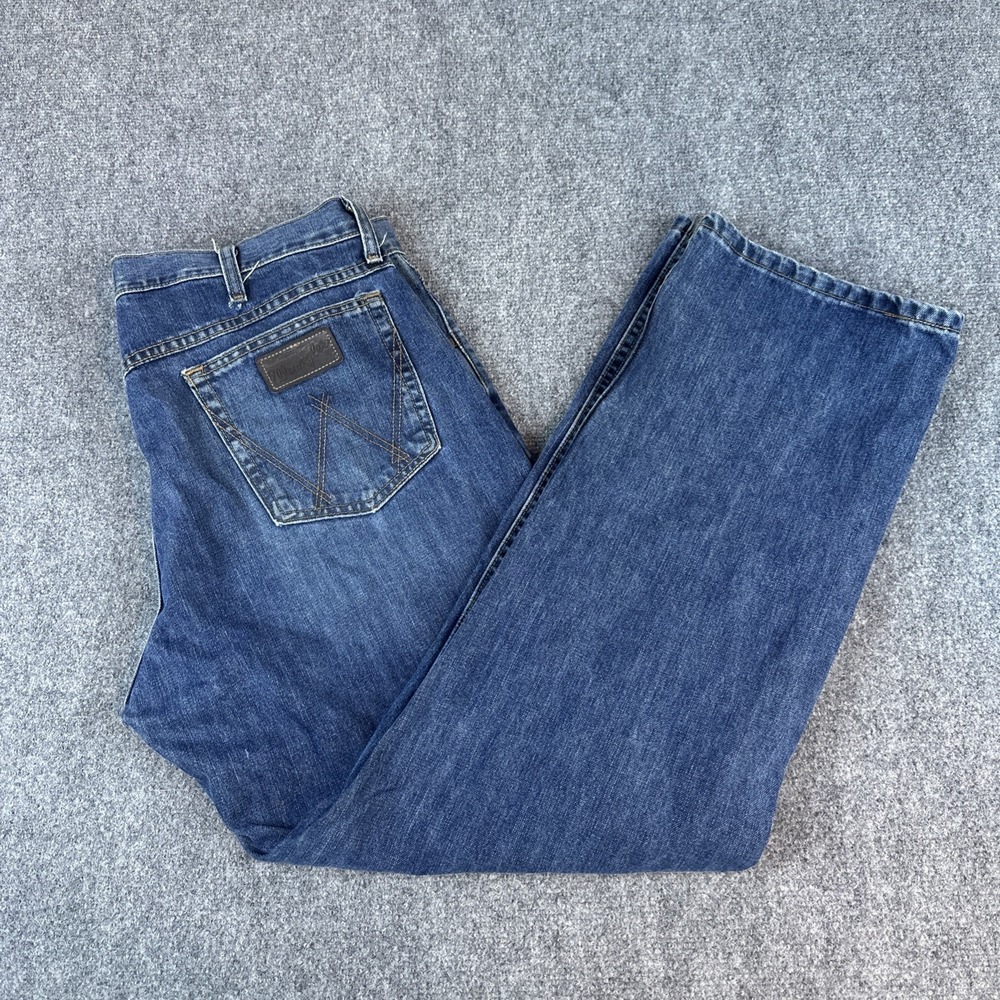 Wrangler 20X 01 Competition Jean Men's 36x32 Relaxed Bootcut River Wash 01MWXRW